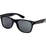 Blake Polarised Wayfarer Sunglasses (Unisex) - Black Smoke